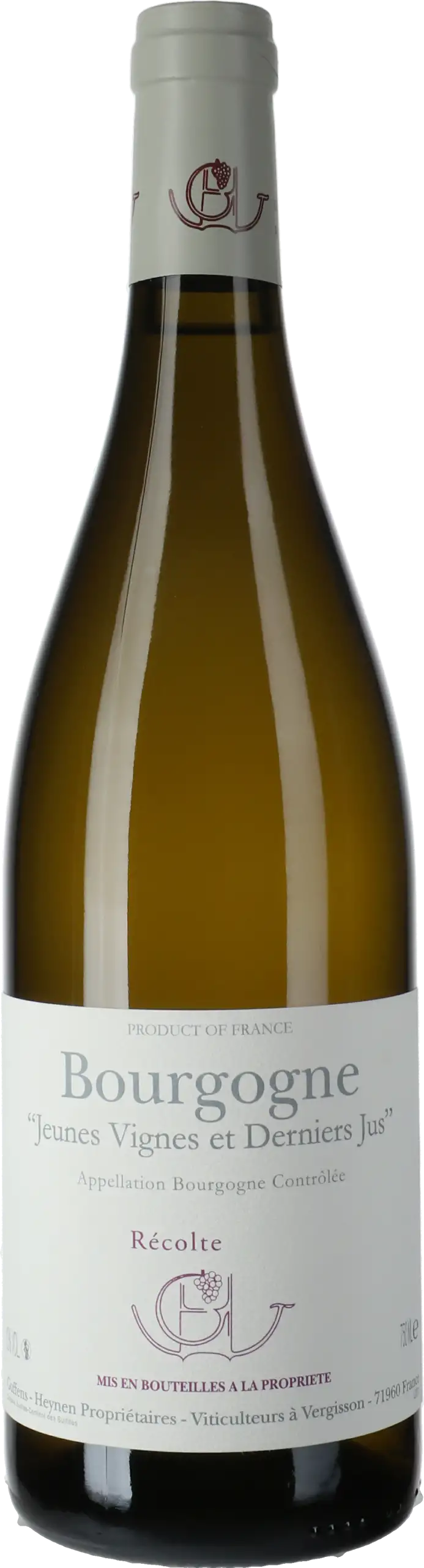 Guffens-Heynen: Bourgogne Jeunes Vignes et Derniers Jus 2024