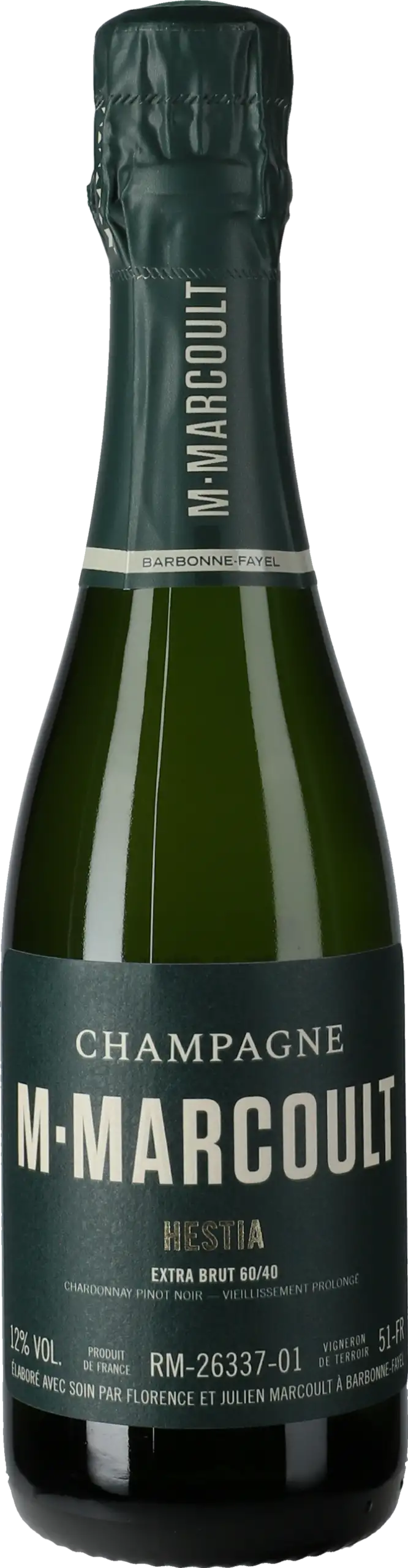 M. Marcoult: Champagne Hestia Extra Brut 0,375 l