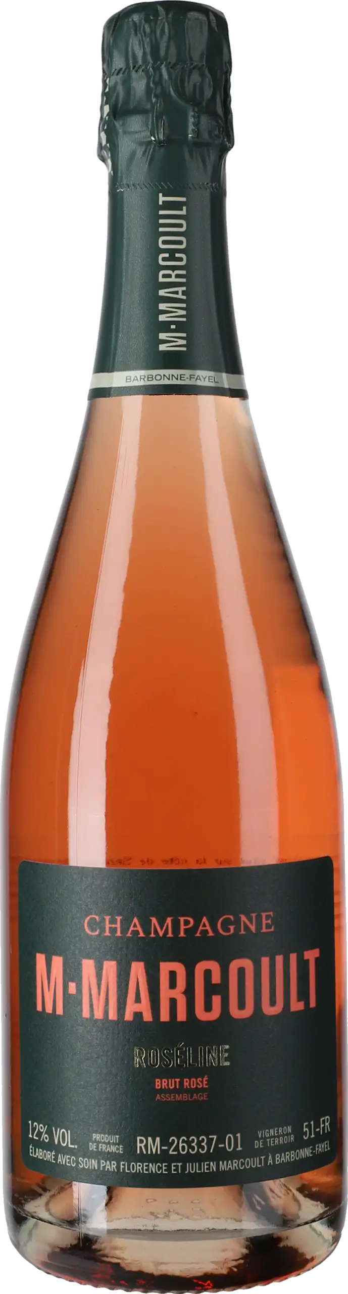 M. Marcoult: Champagne Roséline Brut Rosé