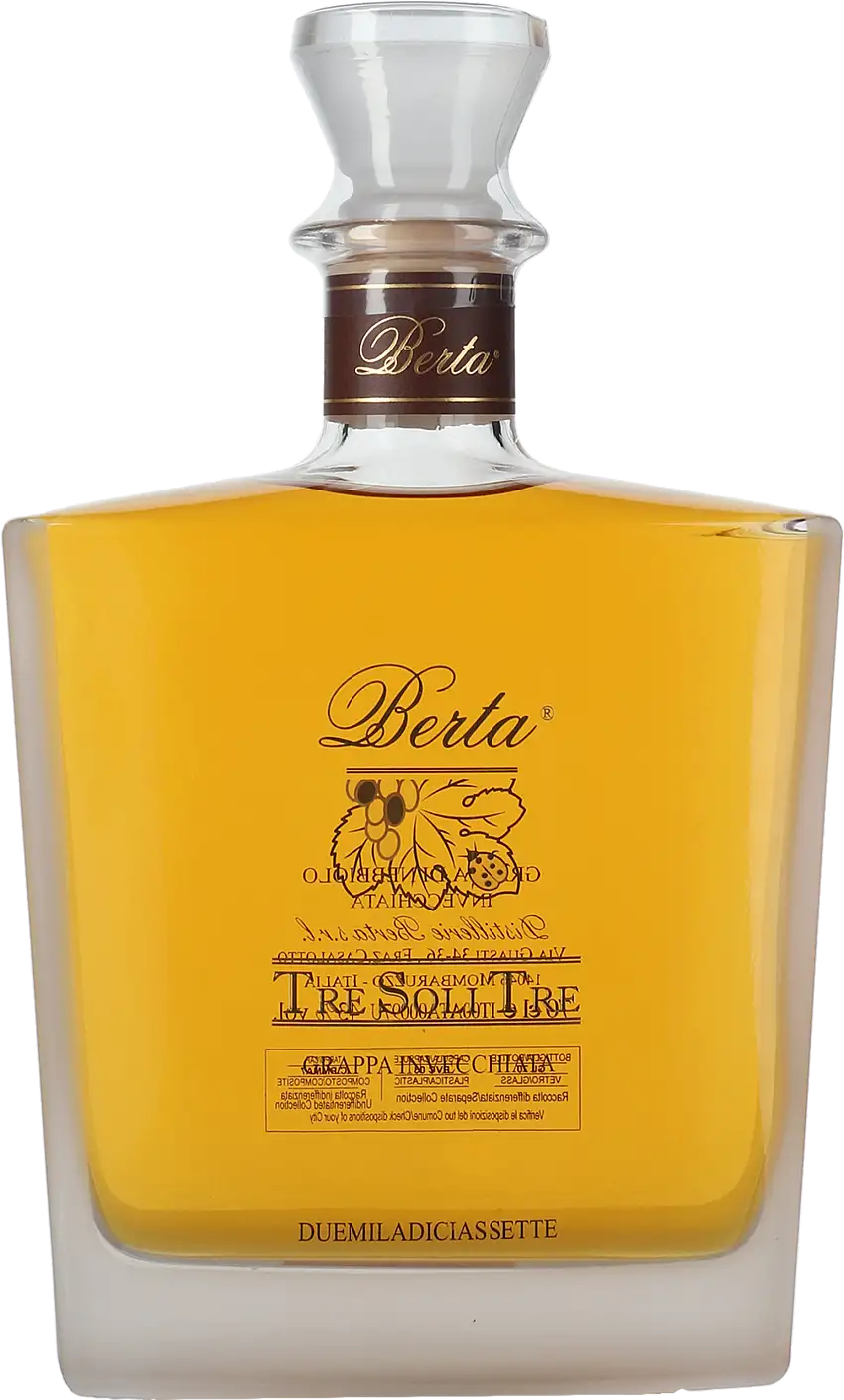 Berta: Grappa Tre Soli Tre 2017