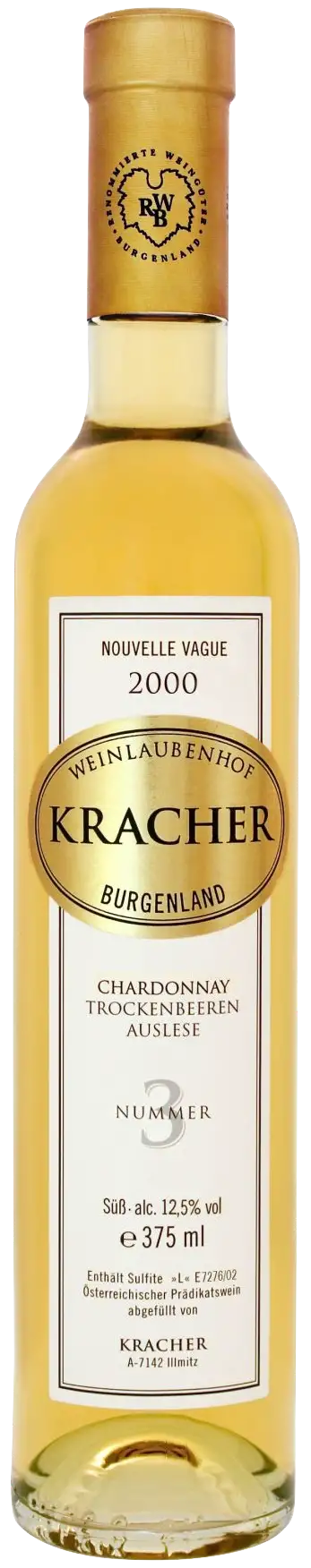 Kracher - Weinlaubenhof: Trockenbeerenauslese No. 3 Chardonnay Nouvelle Vague 2000 0,375 l