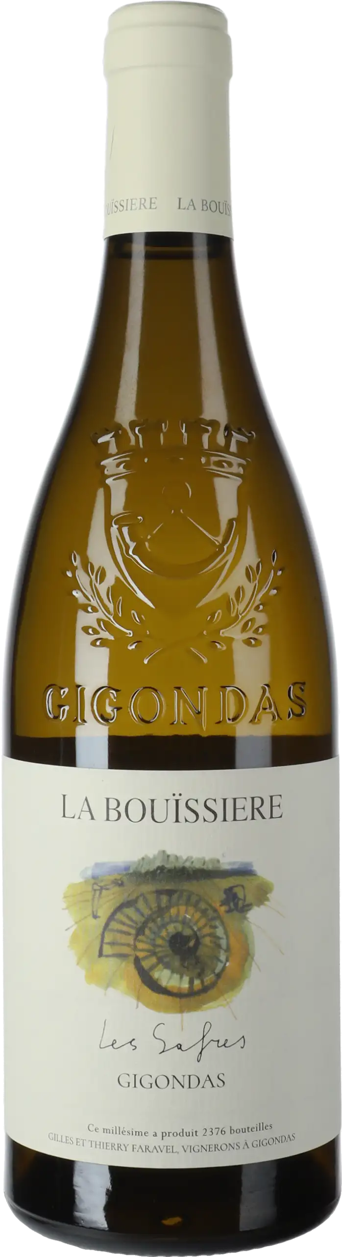 Domaine La Bouissiere: Gigondas blanc Les Safres 2023