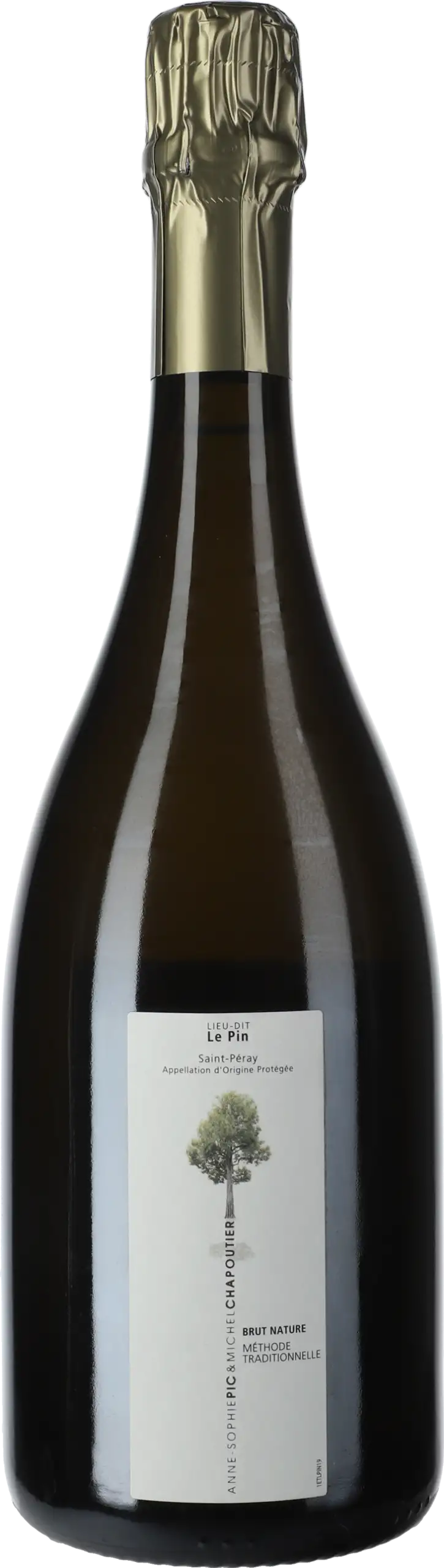 Chapoutier: Saint Peray Le Pin Brut Nature 2019