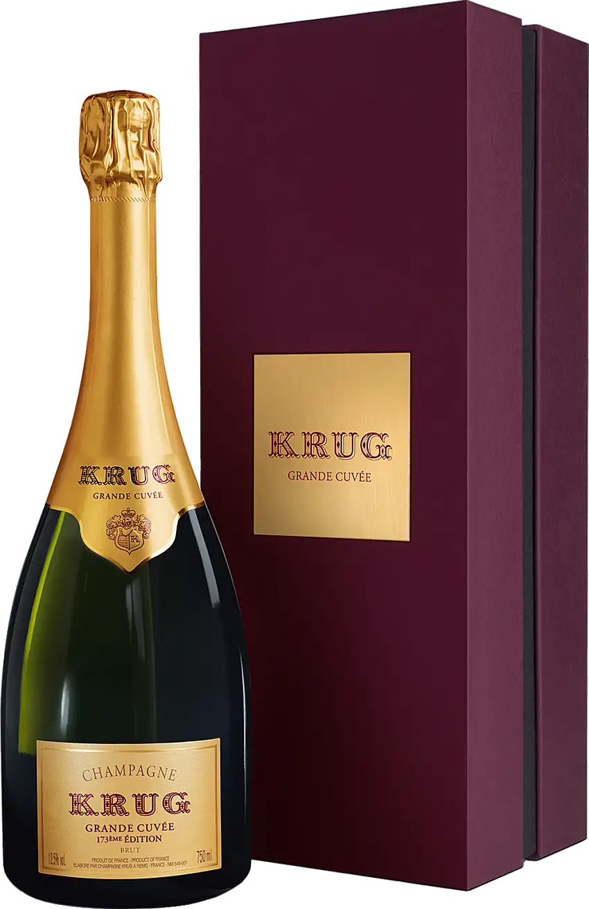 Krug: Champagne Grande Cuvée 173 Édition Brut in Geschenkpackung