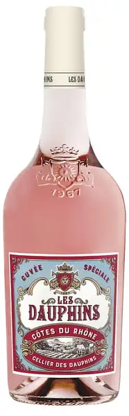 Les Dauphins Cotes du Rhone Rosé Les Cellieres des Dauphins 2024