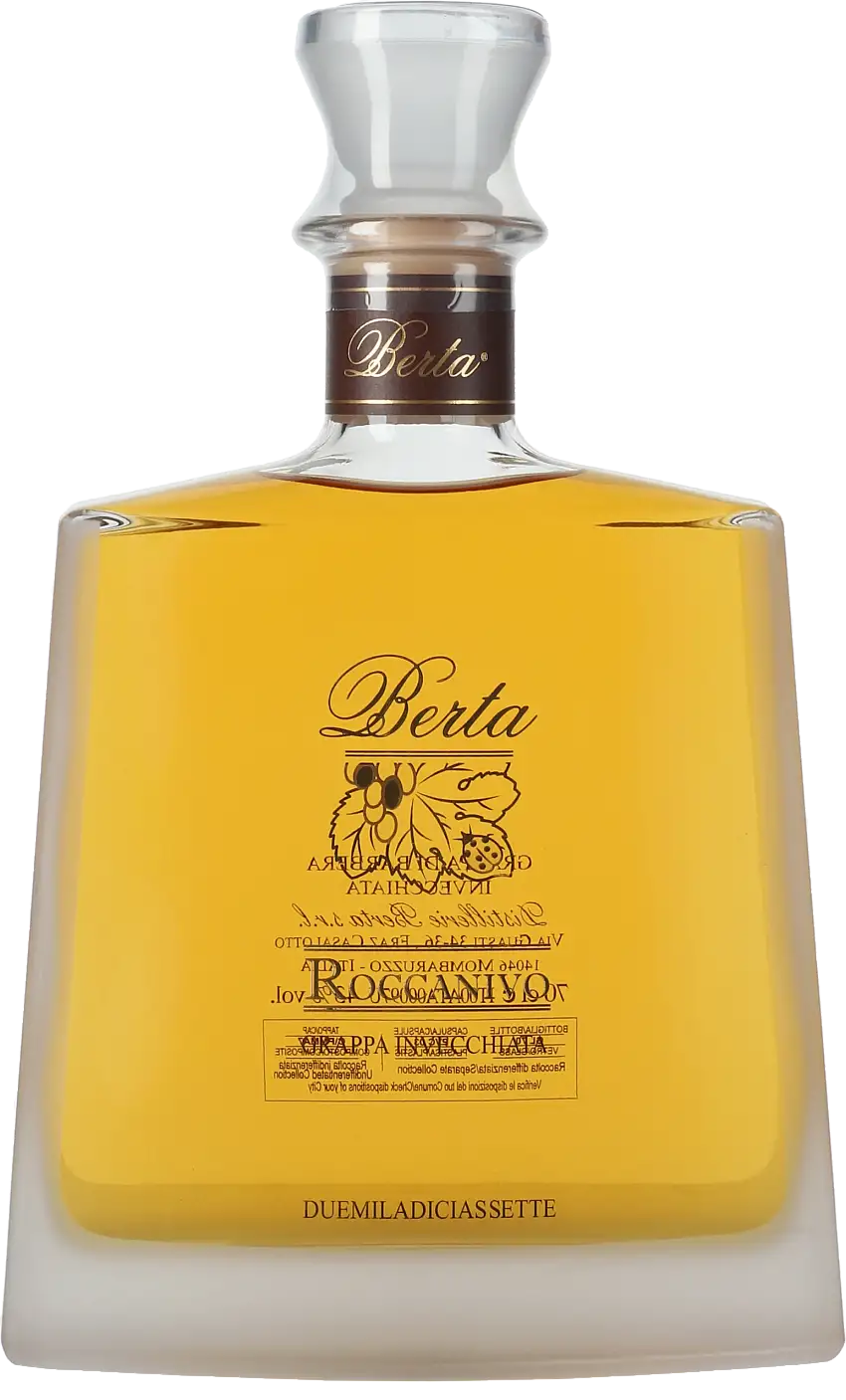 Berta: Grappa Roccanivo 2017