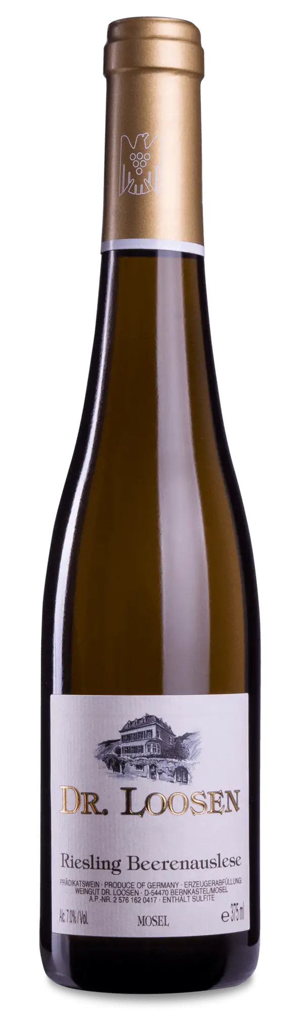 Riesling Beerenauslese edelsüß Weingut Dr. Loosen 2018 | 0,375 Liter
