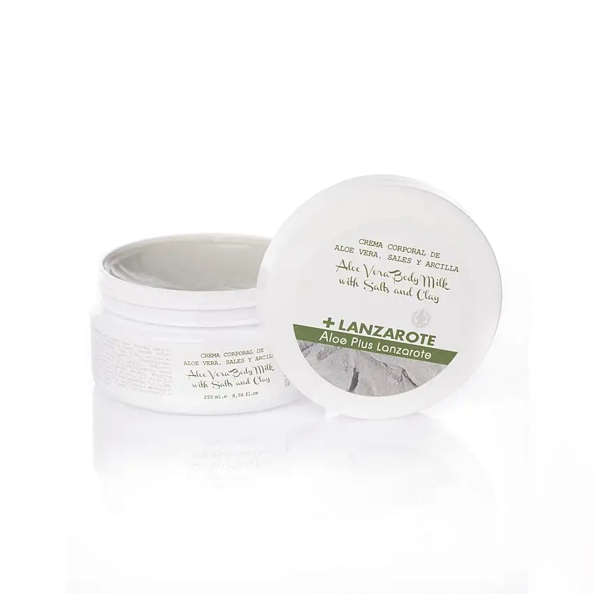 Aloe+ Körpercreme Aloe Vera, Salze und Tonerde 250 ml