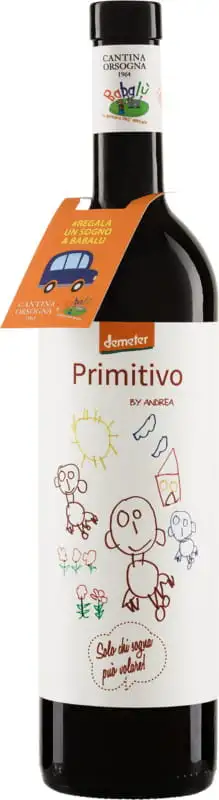 BABALU Primitivo Terre di Chieti Olearia Vinicola Orsogna 2024 BIO