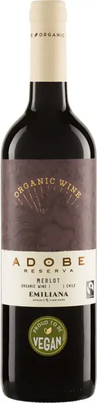 ADOBE Merlot Reserva Emiliana Organic Vineyards 2023 BIO