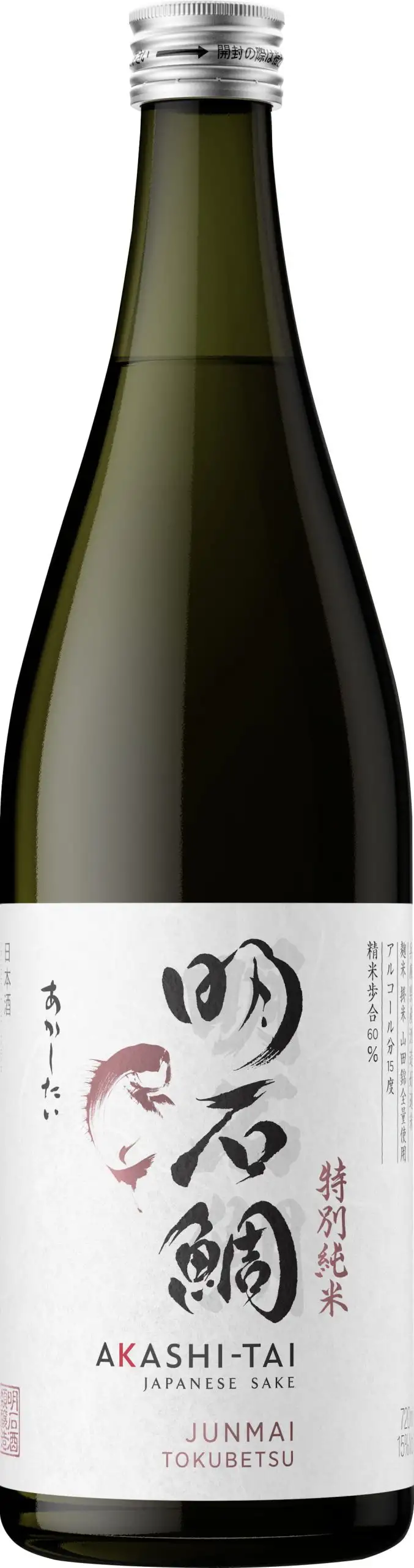 Sake Junmai Akashi-Tai | 0,72 Liter