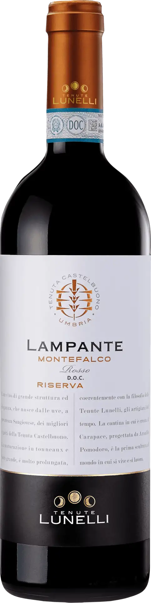 Lampante Montefalco Rosso Riserva Ferrari Tenuta Podernovo 2022 BIO