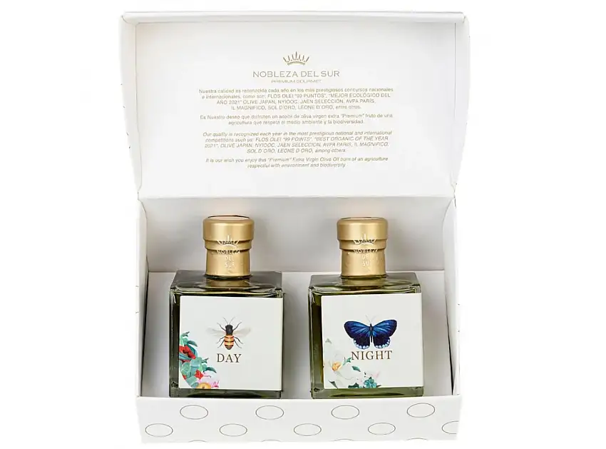 Estuche 2 Botellas de Aceite Day & Night Nobleza del Sur 2x100ml