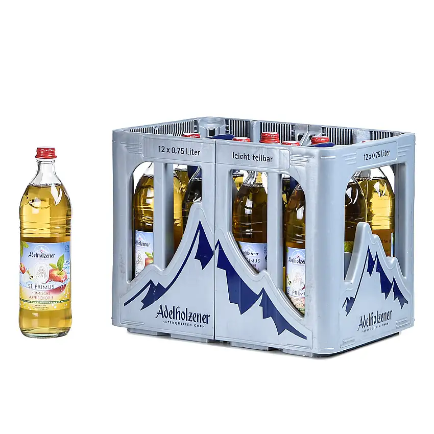 Adelholzener St. Primus Heimische Apfelschorle 12 x 0,75l Glas