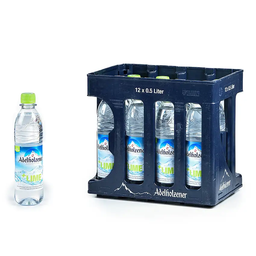 Adelholzener plus Lime 12 x 0,5l