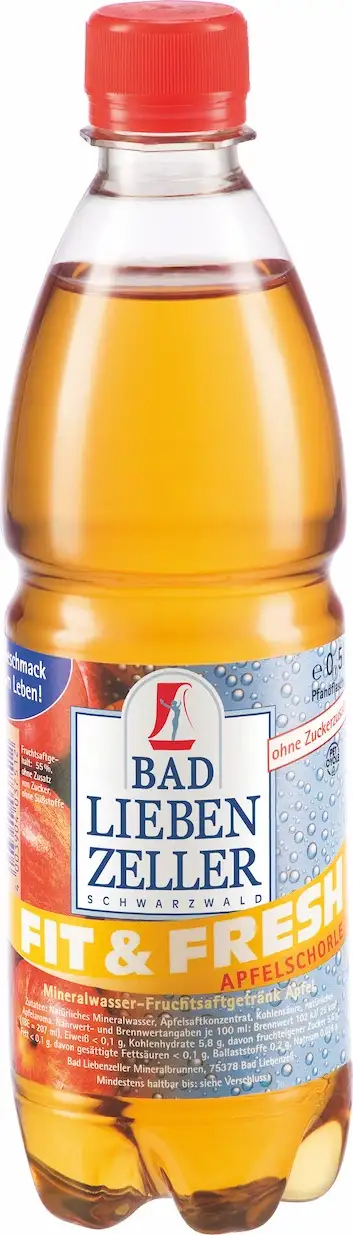 Bad Liebenzeller Apfelschorle PET 20 x 0,5l