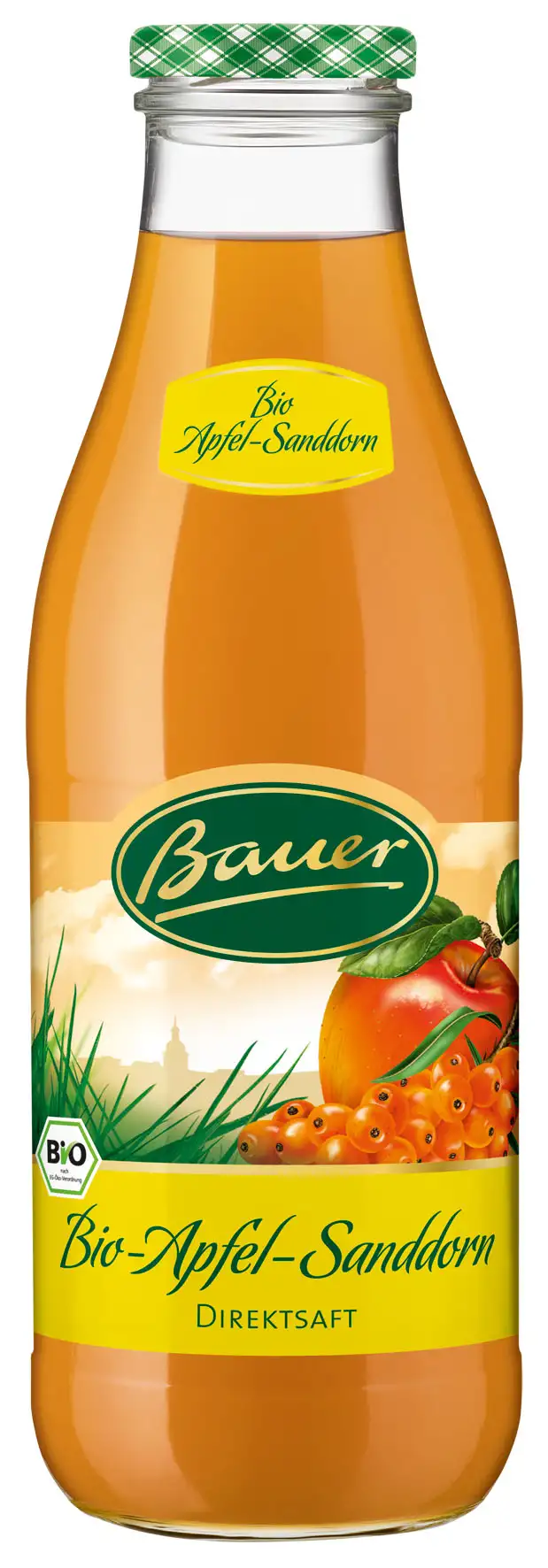 Bauer Bio-Apfel-Sanddornsaft 6 x 0,98l