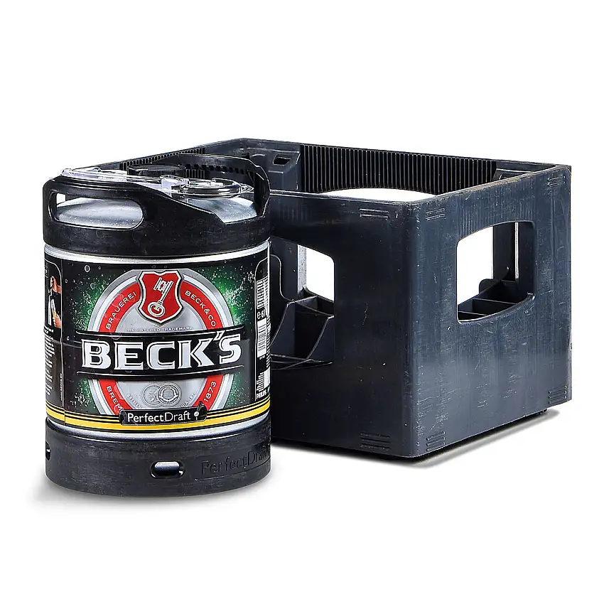 Becks Pils Perfectdraft 6l mit Kasten