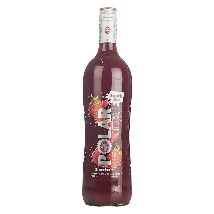 Erdbeerlimes Polar 1l