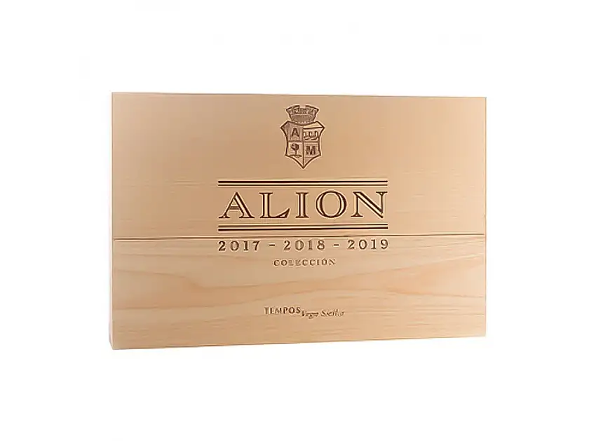 Estuche coleccionista Alion (2017,2018,2019) 6 botellas