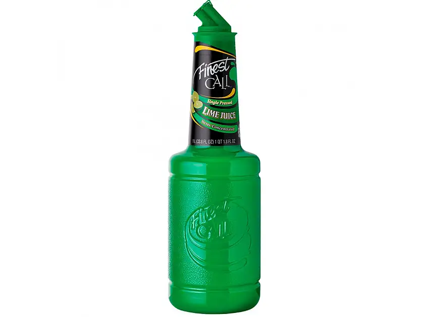 Caja de 12 Botellas Finest Call Single Pressed Lime Juice 1L