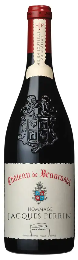 Châteauneuf-du-Pape Hommage à J. Perrin - Château de Beaucastel - Rotwein Frankreich