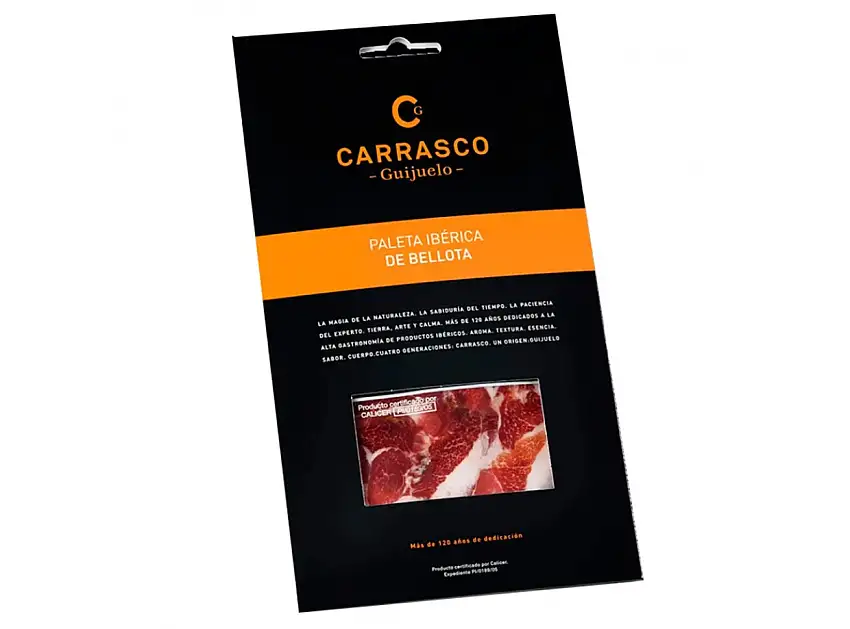 Paleta de Bellota Carrasco Loncheado 100gr