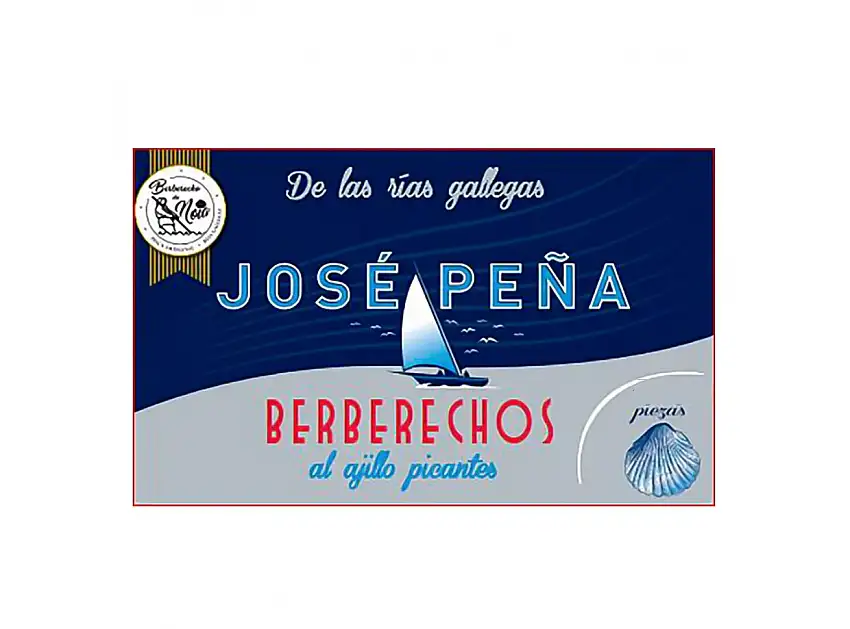Berberechos al Ajillo Jose Peña 30-40 110gr