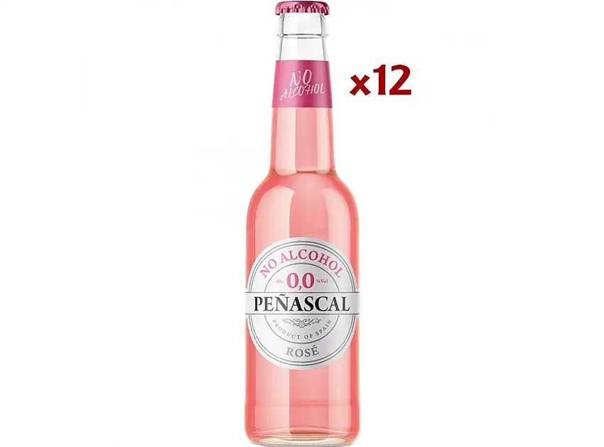 Peñascal Sunset Rosado 0.0 33Cl. Caja 12ud