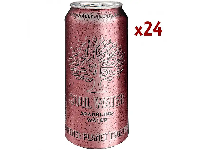 Soul water sparkling 50cl. caja 24unidades