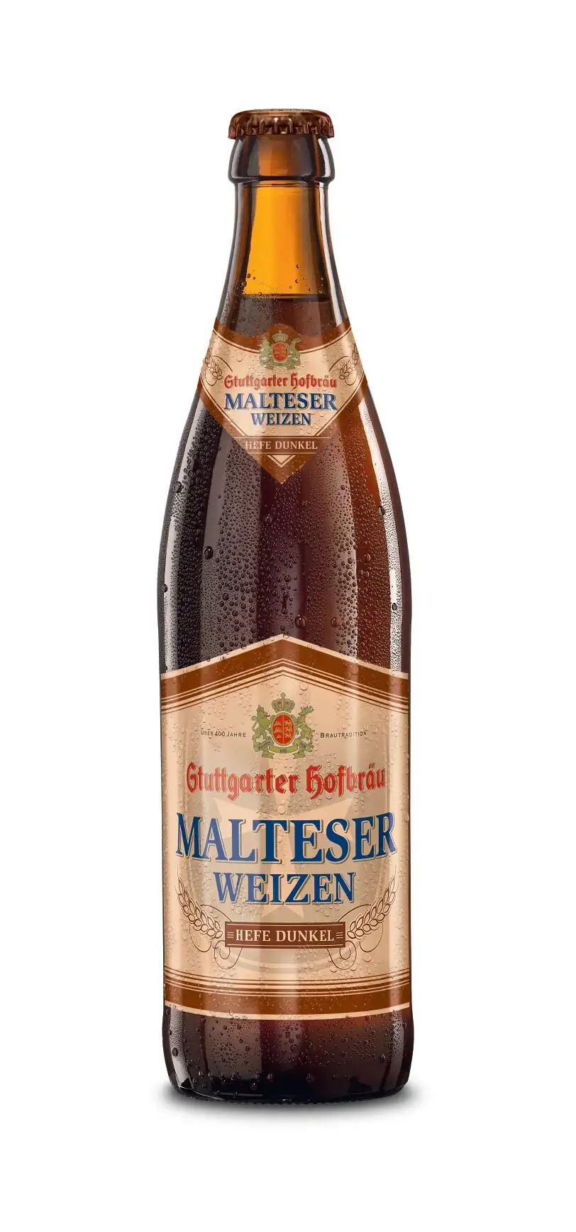 Stuttgarter Hofbräu Malteser Hefe Dunkel 20 x 0,5l Glas