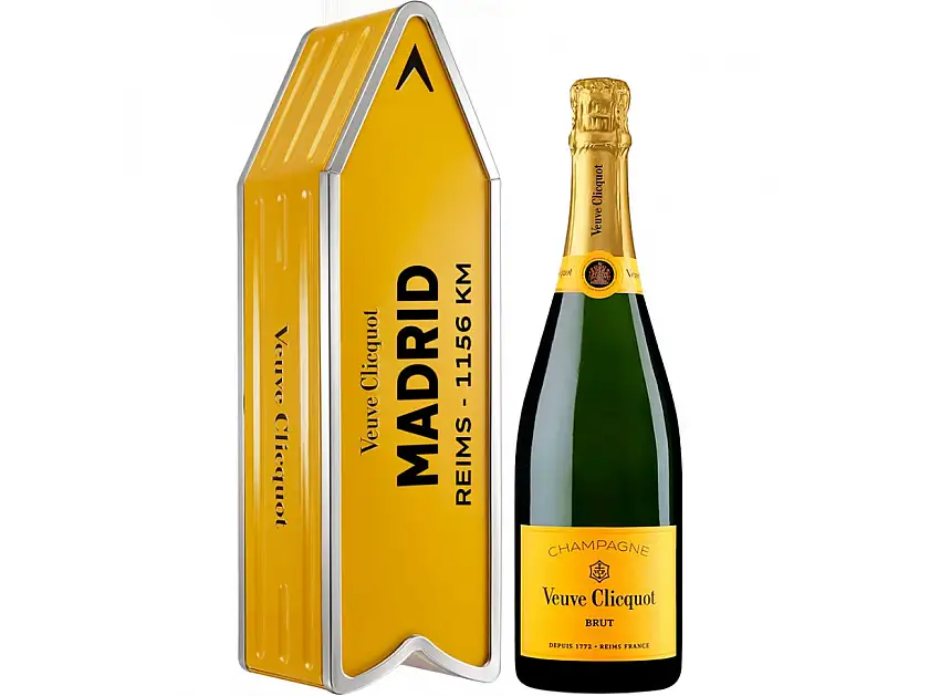 Veuve Clicquot Brut Estuchado Arrow Madrid