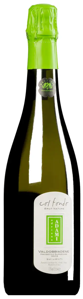 “Col Fondo” Prosecco Spumante di Valdobbiadene Superiore DOCG 2023 brut nature (sui lieviti)