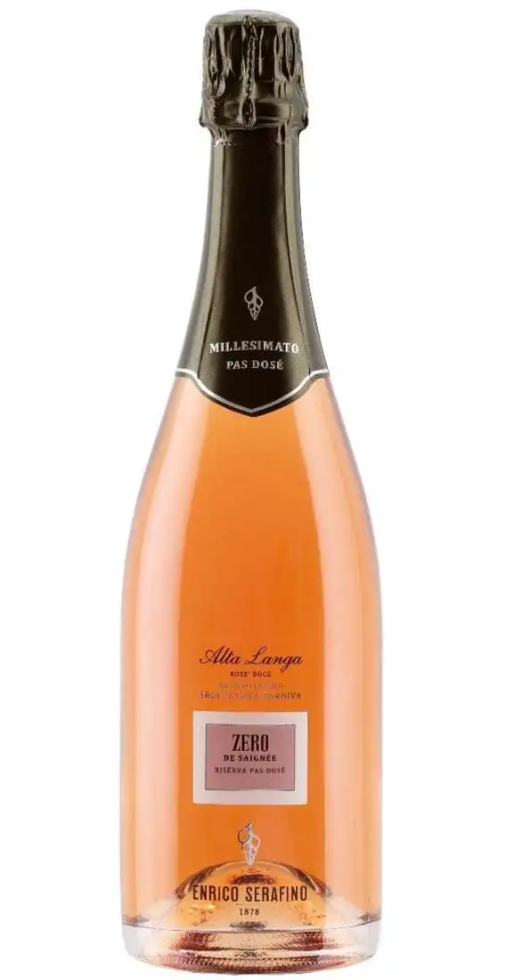 Alta Langa Rosé Metodo Classico Riserva Pas Dosé Zero De Saignée DOCG ENRICO SERAFINO