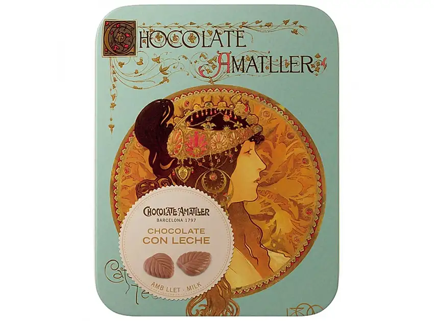 Amatller Hojas Chocolate con Leche Extrafinas 60gr.