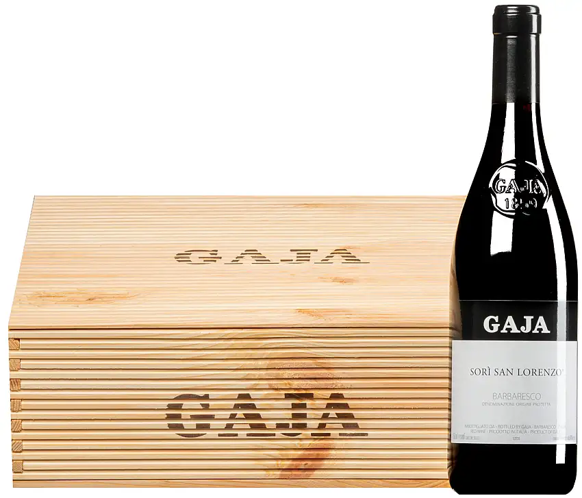Barbaresco “Sorì San Lorenzo” DOP 2020 · 3 Flaschen in Original-Holzkiste