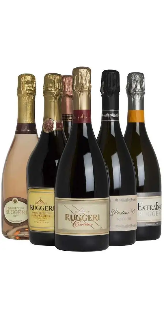 Auswahl 6 Proseccos Ruggeri