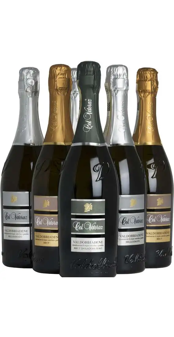 Auswahl 6 Proseccos Col Vetoraz