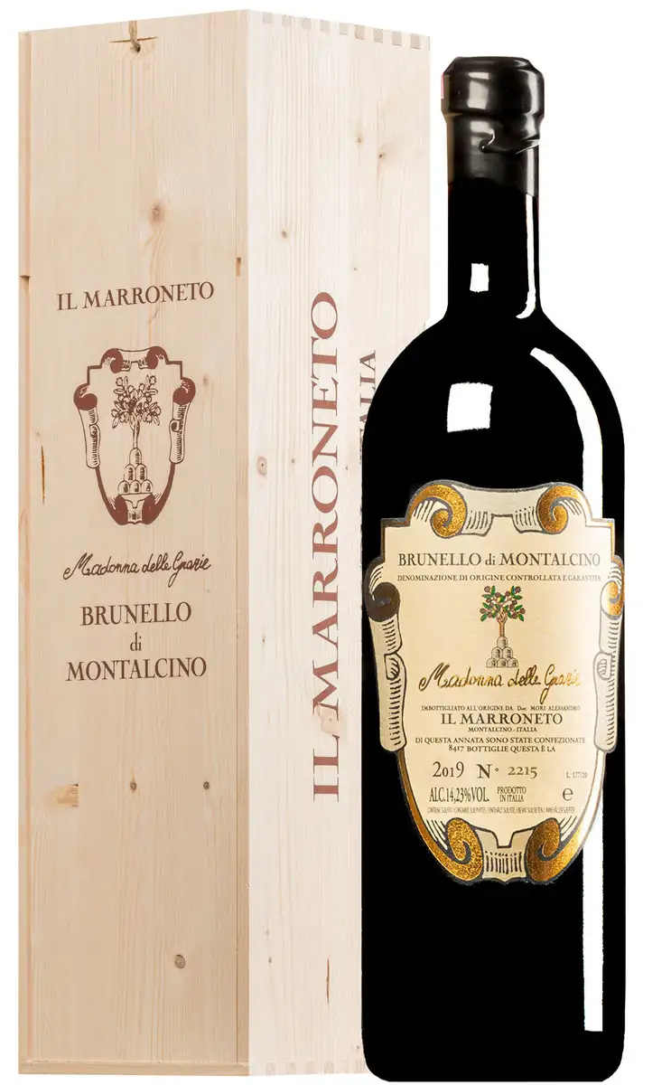 Brunello di Montalcino “Madonna delle Grazie” DOCG 2019 · JEROBOAM 5 Liter in Original-Holzkiste