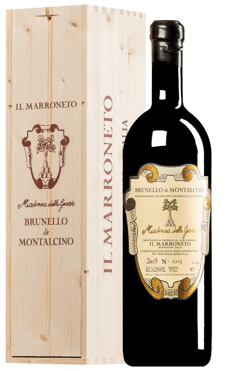 Brunello di Montalcino “Madonna delle Grazie” DOCG 2019 · MAGNUM in Original-Holzkiste