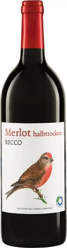 Merlot BECCO halbtrocken 2024 1l (im 6er Karton)