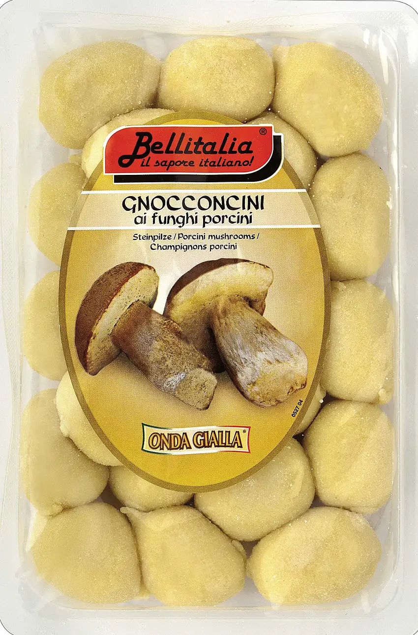 Gnocconcini Kartoffelkößchen mit Steinpilzen 500 g / Bellitalia
