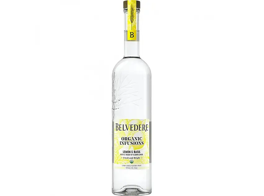Belvedere Vodka Organic Lemon & Basil