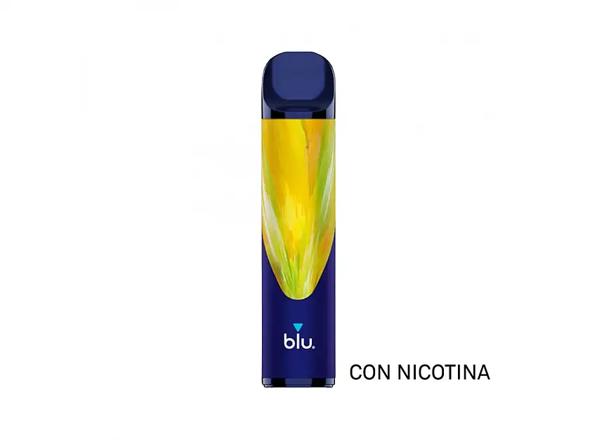 Blu Bar Vaper Desechable - Mango Ice Con Nicotina 1000 Caladas
