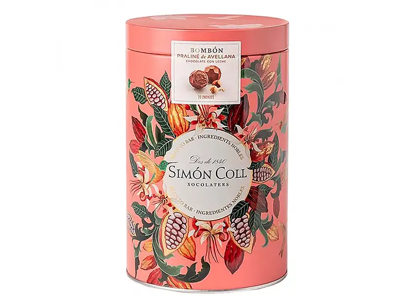 Bombón Praliné Avellanas y Choco Lata 180 gr