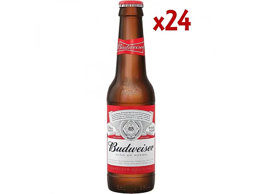 Budweiser 25CL Caja 24 Unidades