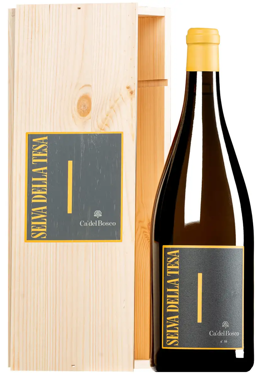 “Selva della Tesa” Chardonnay Sebino IGT 2019 · MAGNUM in Original-Holzkiste