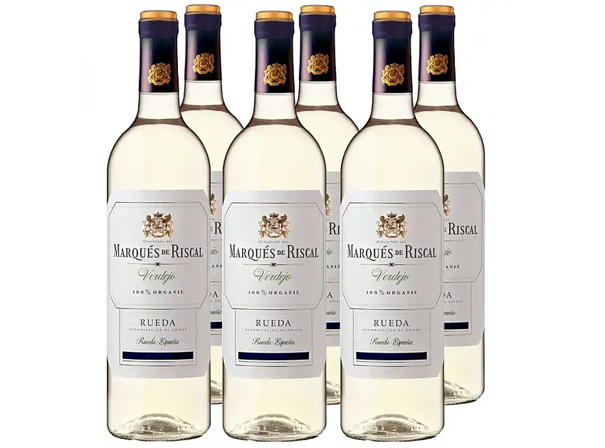 Caja 6 botellas Marqués Riscal Verdejo Organic 2025