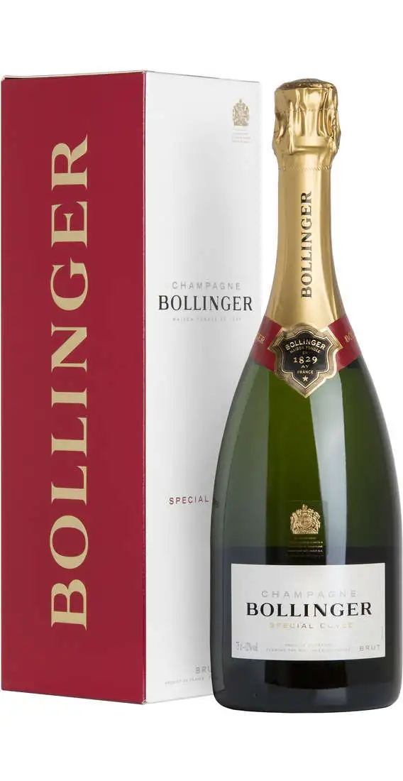 Champagne Brut Special Cuvée verpackt Bollinger
