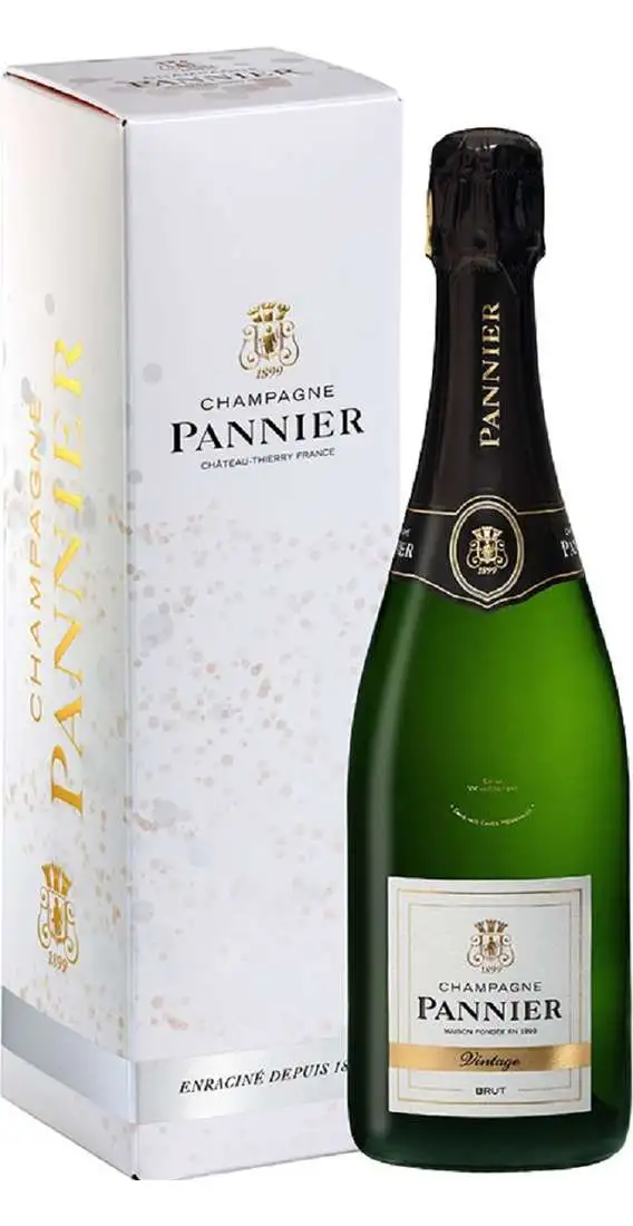 Champagne Brut Vintage Millesimé Box PANNIER